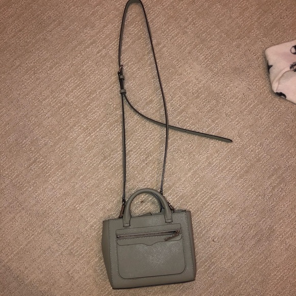 Grey Rebecca Minkoff mini tote bag - Picture 4 of 7